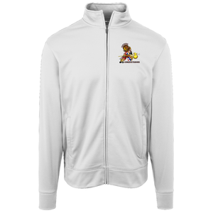 San Diego Conquistadors Full Zip Fleece Jacket ABA Basketball Team Fan Apparel color White