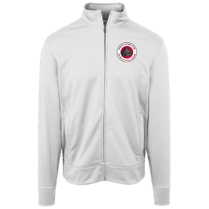 Providence Steamrollers Full Zip Fleece Jacket NBA Basketball Team Fan Apparel color White