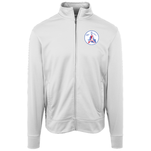 Washington Senators Full Zip Fleece Jacket MLB Baseball Team Fan Apparel color White