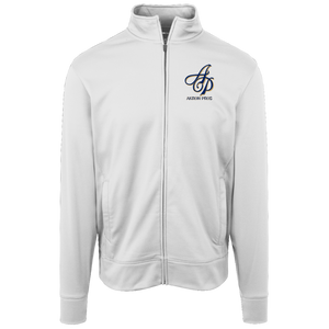 Akron Pros Full Zip Fleece Jacket NFL Football Team Fan Apparel color White