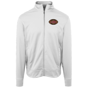 Pottsville Maroons Full Zip Fleece Jacket NFL Football Team Fan Apparel color White