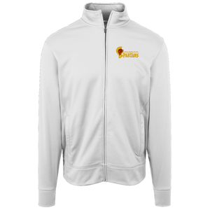 Philadelphia Spartans Full Zip Fleece Jacket ASL Soccer Team Fan Apparel color White