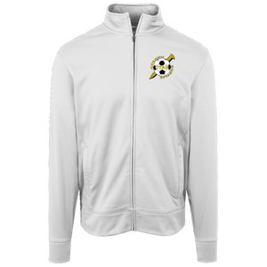 Utah Golden Spikers Full Zip Fleece Jacket ASL Soccer Team Fan Apparel Color White
