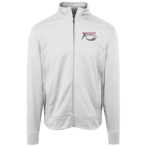 Washington Stars Full Zip Fleece Jacket ASL Soccer Team Fan Apparel color White