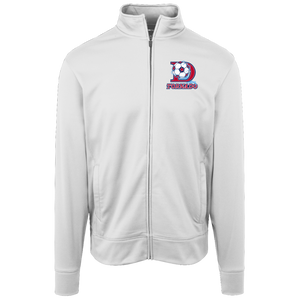 Dallas Tornado Full Zip Fleece Jacket NASL Soccer Team Fan Apparel color White