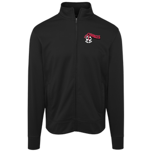 San Jose Earthquakes Full Zip Fleece Jacket NASL Soccer Team Fan Apparel color Black