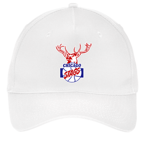 Chicago Stags Twill Cap NBA Basketball Team color White