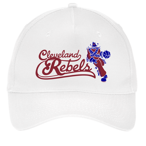 Cleveland Rebels Twill Cap NBA Basketball Team color White