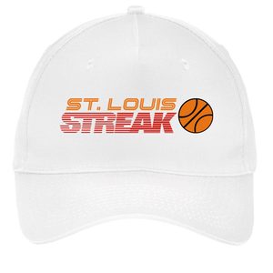 St. Louis Streak Twill Cap WBL Womens Basketball Team color White
