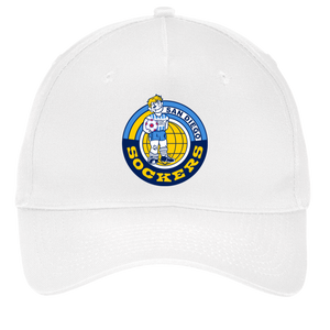 San Diego Sockers Twill Cap NASL Soccer Team color White