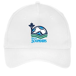 Seattle Sounders Twill Cap NASL Soccer Team color White