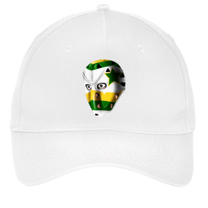 Gilles Meloche Goalie Mask Twill Cap NHL Hockey Minnesota North Stars color White