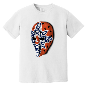 Edmonton Oilers NHL Gary Edwards Goalie Mask T-shirt color White