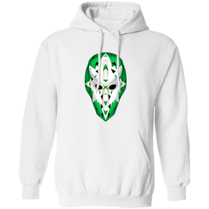 Minnesota North Stars NHL Gary Edwards Goalie Mask Hoodie Pullover color White