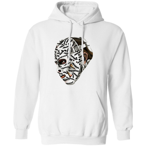 Boston Bruins NHL Gerry Cheevers Goalie Mask Hoodie Pullover color White