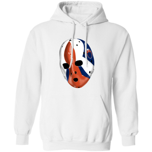 Edmonton Oilers NHL Grant Fuhr Goalie Mask Hoodie Pullover color White