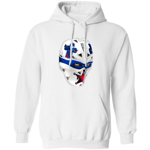 New York Rangers NHL John Davidson Goalie Mask Hoodie Pullover color White