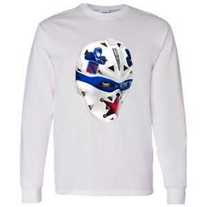 New York Rangers NHL John Davidson Goalie Mask color White