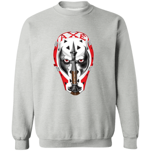 Washington Capitals NHL Gary Smith Goalie Mask Sweatshirt Crewneck Pullover color Sport Grey