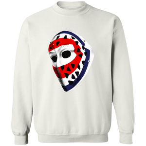 Montreal Canadiens NHL Ken Dryden Goalie Mask Sweatshirt Crewneck Pullover color White