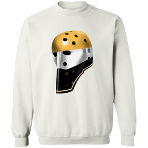 Pittsburgh Penguins NHL Michel Dion Goalie Mask Sweatshirt Crewneck Pullover color White