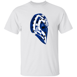 Toronto Maple Leafs NHL Michel Bunny Larocque Goalie Mask T-shirt color White