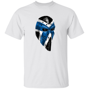 Pittsburgh Penguins NHL Michel Plasse Goalie Mask T-shirt color White