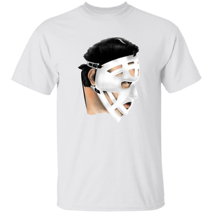 Chicago Blackhawks NHL Tony Esposito Goalie Mask T-shirt color White