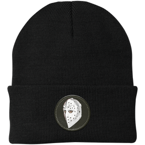 Philadelphia Flyers NHL Bernie Parent NHL Goalie Mask Knit Beanie Cap color Black