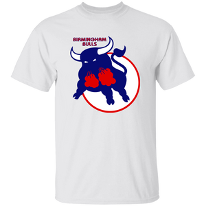 Birmingham Bulls WHA Hockey Short Sleeve T-shirt in White