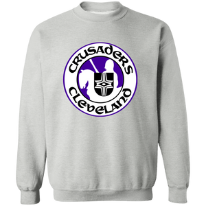Cleveland Crusaders WHA Hockey Sweatshirt Crewneck Pullover in sport grey