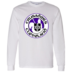 Cleveland Crusaders WHA Hockey Long Sleeve Shirt in White