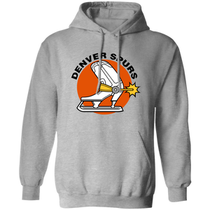 Denver Spurs WHA Hockey Hoodie Pullover in Sport Grey