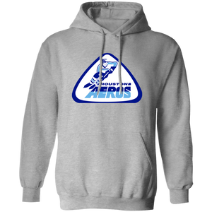 Houston Aeros WHA Hockey Hoodie Pullover in Sport Grey