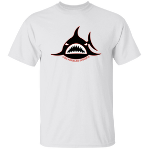 Los Angeles Sharks WHA Hockey Short Sleeve Tee Shirt in White