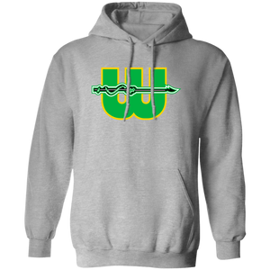 New England Whalers WHA Hockey Hoodie Pullover in Sport Grey