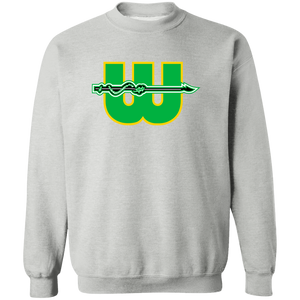 New England Whalers WHA Hockey Sweatshirt Crewneck Pullover in sport grey