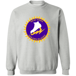 New York Golden Blades WHA Hockey Sweatshirt Crewneck Pullover in sport grey