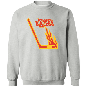Philadelphia Blazers WHA Hockey Sweatshirt Crewneck Pullover in sport grey