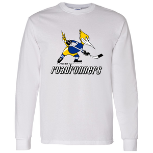 Phoenix Roadrunners WHA Hockey Long Sleeve Shirt in White