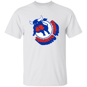 Toronto Toros WHA HockeyShort Sleeve Tee Shirt in White