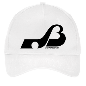 Baltimore Blades WHA Hockey Team Twill Cap 5-Panel in White