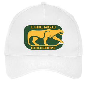 Chicago Cougars WHA Hockey Twill Cap 5-Panel in White