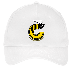 Cincinnati Stingers WHA Hockey Twill Cap 5-Panel in White