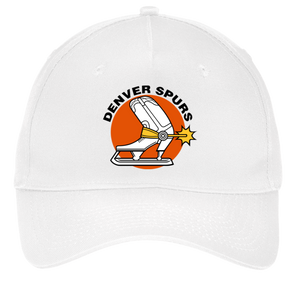 Denver Spurs WHA Hockey Twill Cap 5-Panel in White