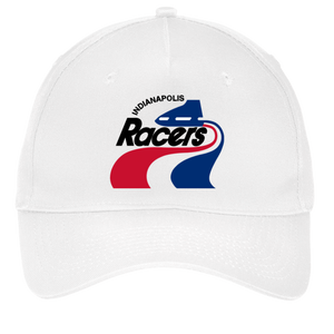 Indianapolis Racers WHA Hockey Twill Cap 5-Panel in White