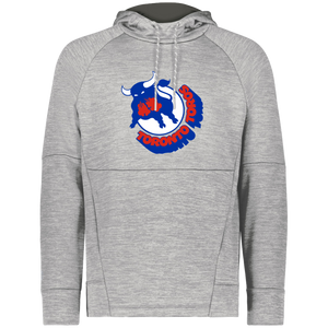 Toronto Toros WHA Hockey Fleece Performance Hoodie in Athletic Grey