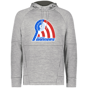 Baltimore Banners WTT Tennis Fleece Hoodie in Athletic Grey