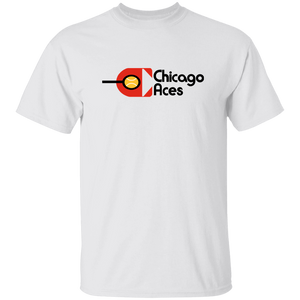 Chicago Aces WTT Retro Vintage T-shirt World Team Tennis in White