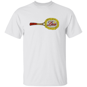 Vintage-style Hawaii Leis WTT T-shirt with retro 1970s team logo graphic in white